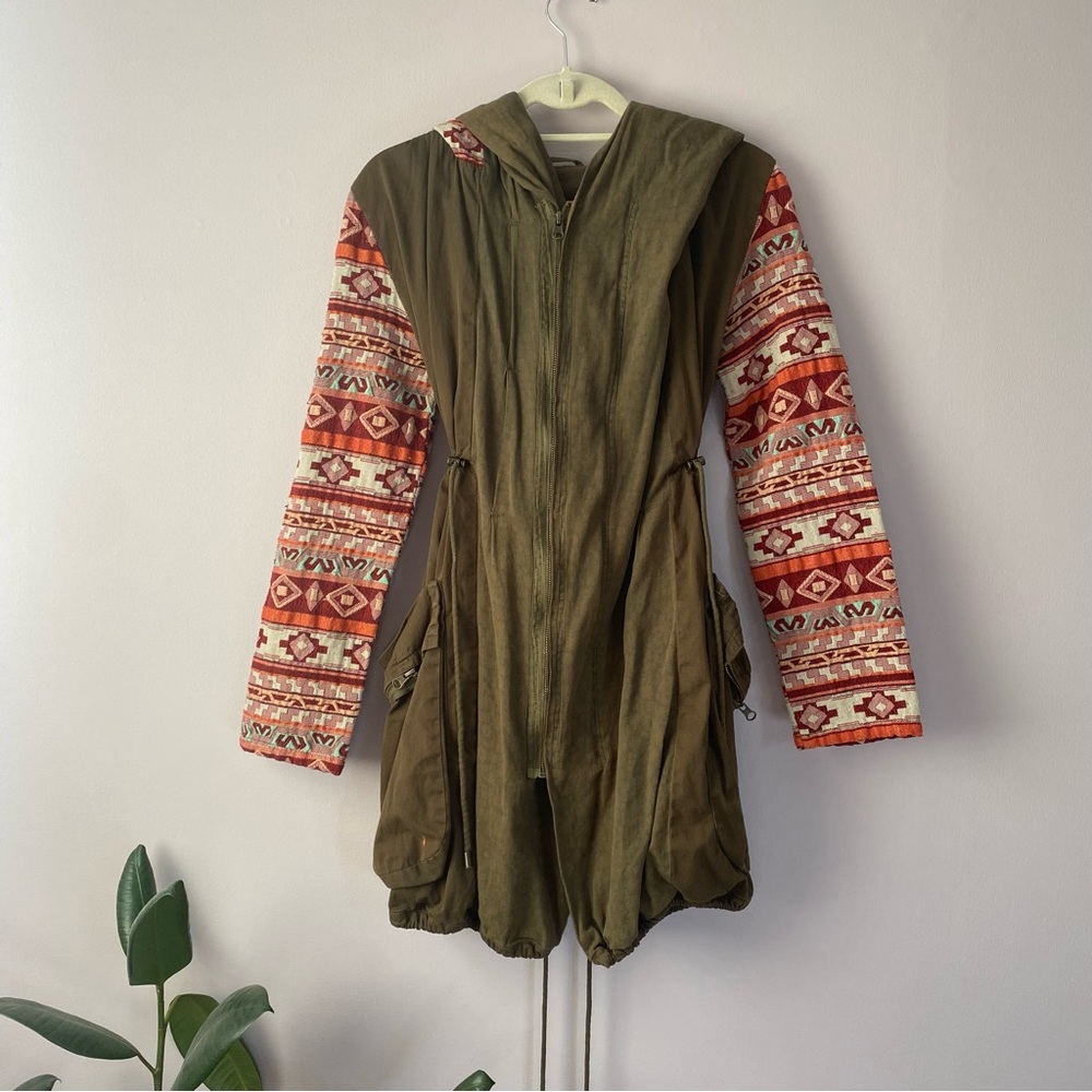 Free People/Paparazzi Tapestry Cargo Jacket